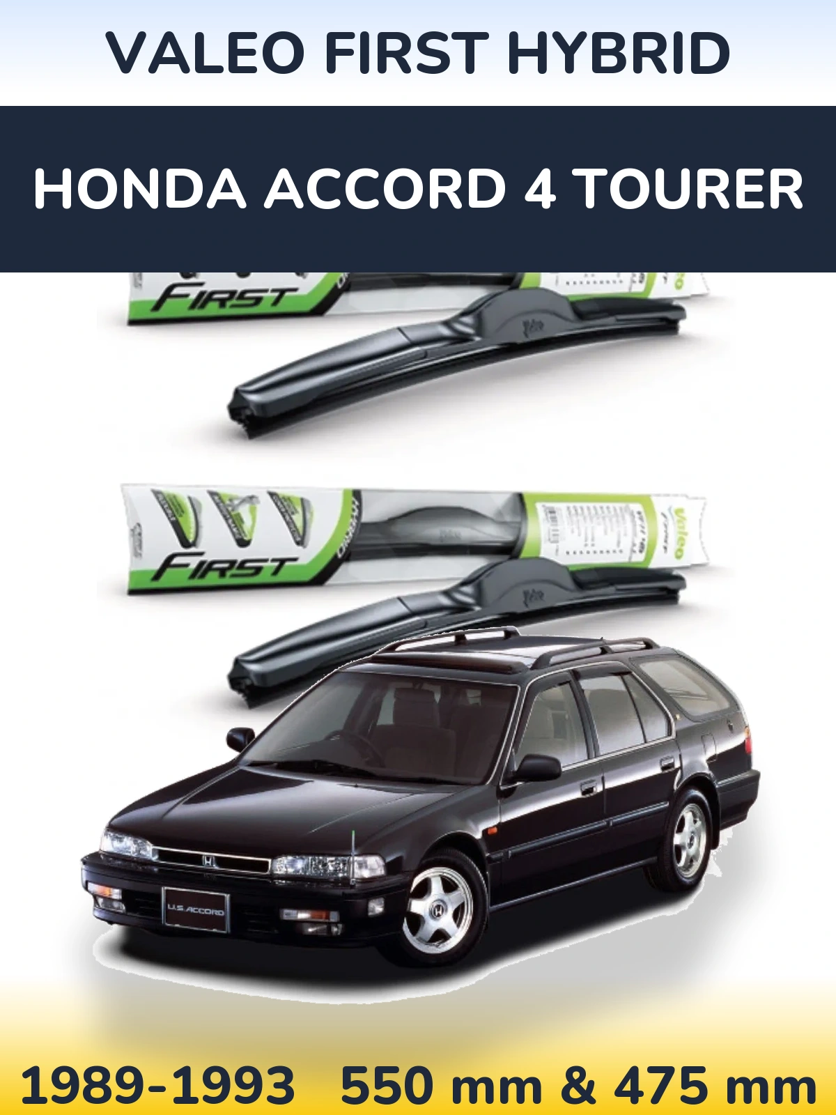 Torkarblad Valeo First Hybrid för Honda Accord 4 Tourer