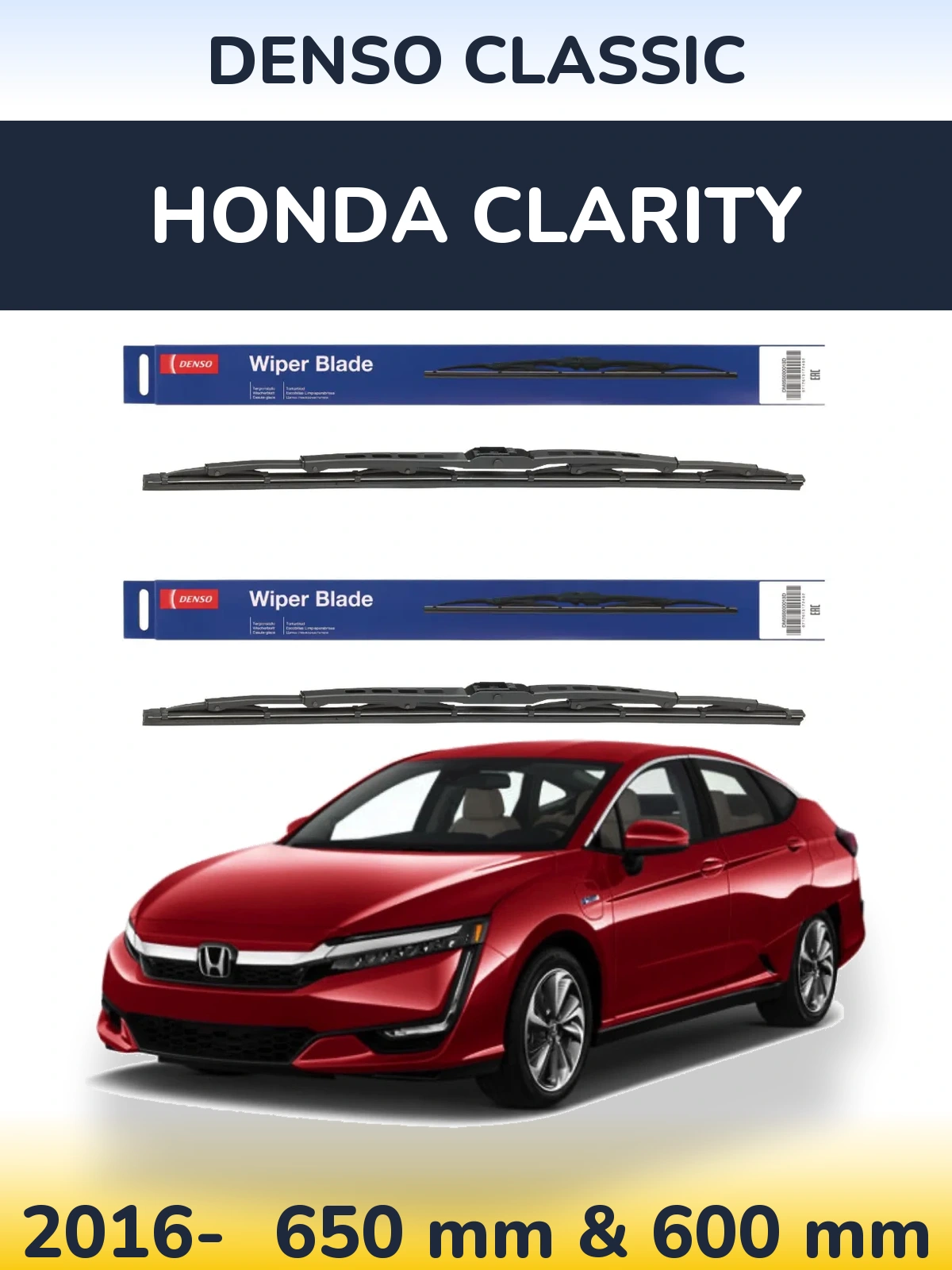 Torkarblad Denso Classic för Honda Clarity