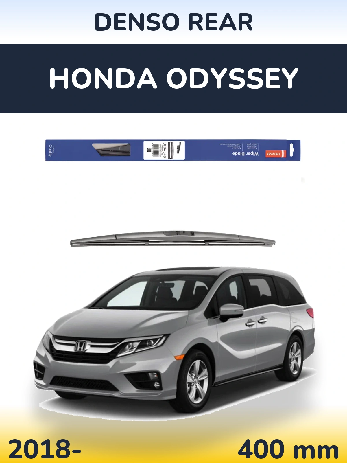Torkarblad Denso Rear för Honda Odyssey