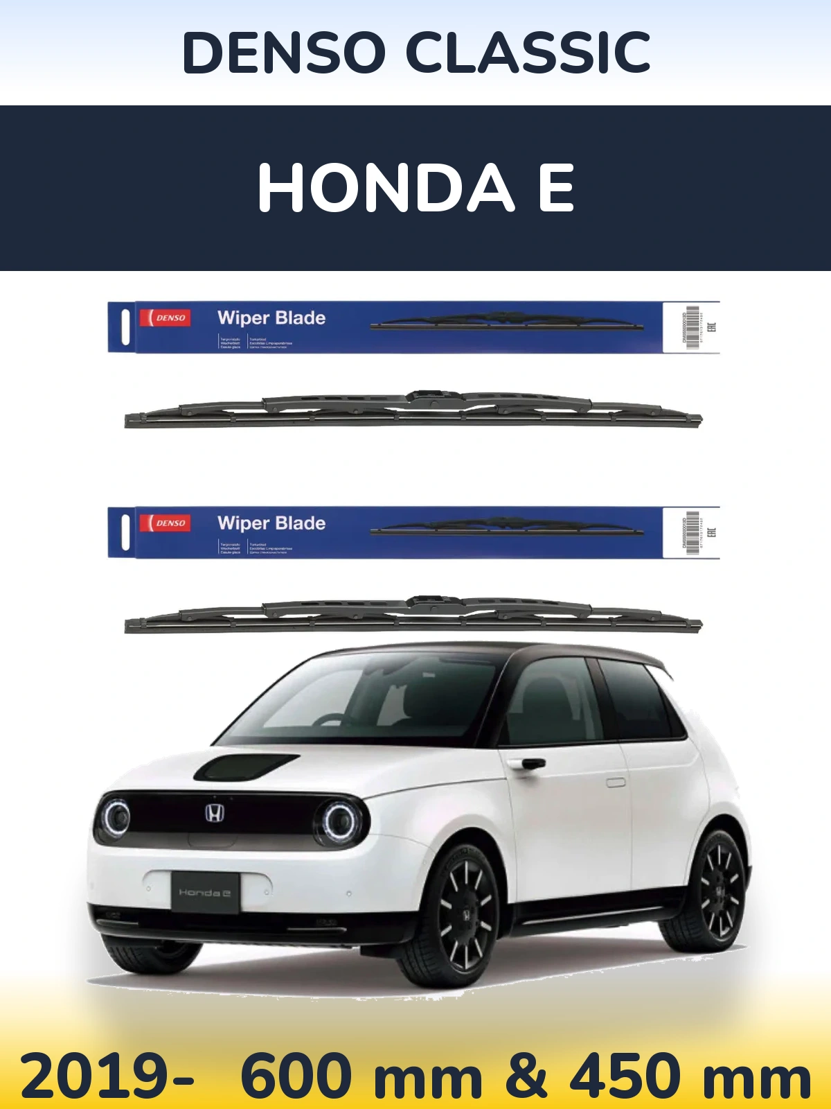 Torkarblad Denso Classic för Honda E