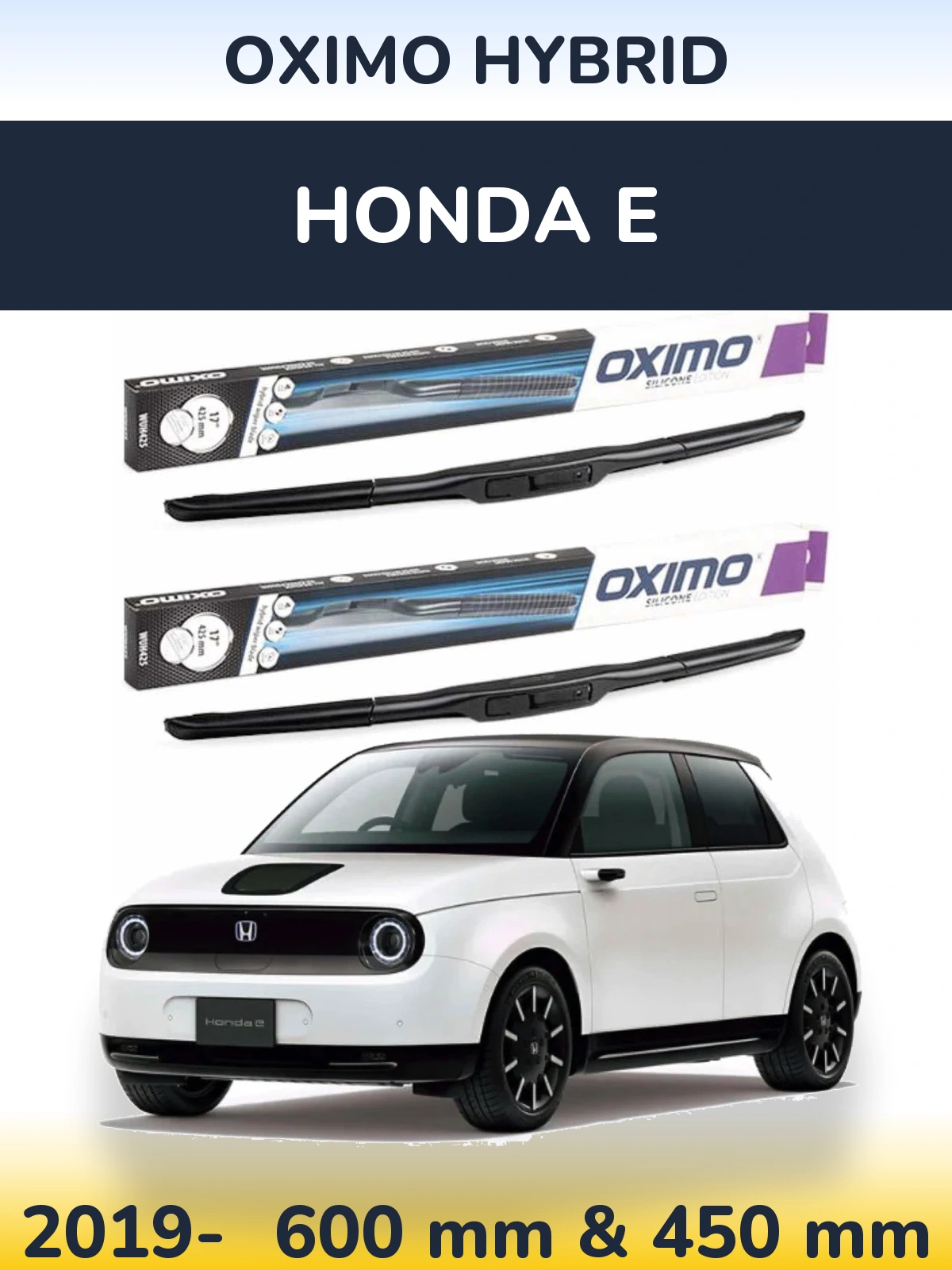 Torkarblad Oximo Hybrid för Honda E