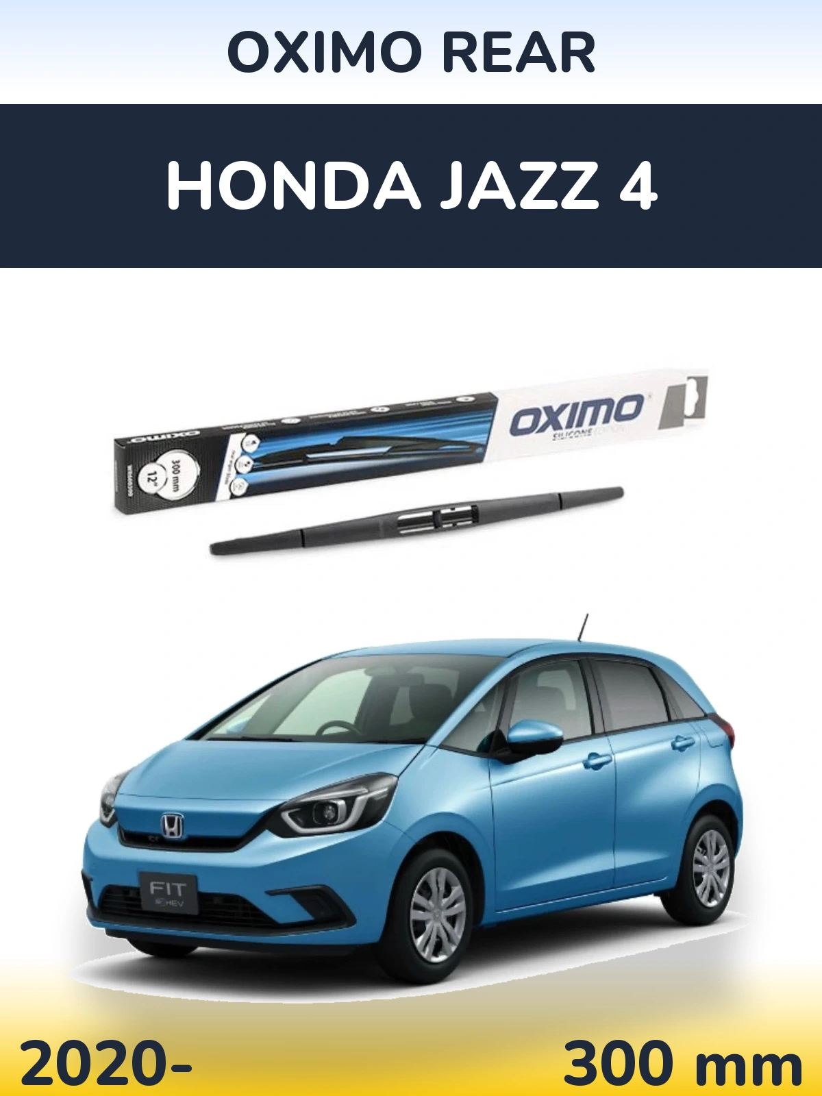 Torkarblad Oximo Rear för Honda Jazz 4