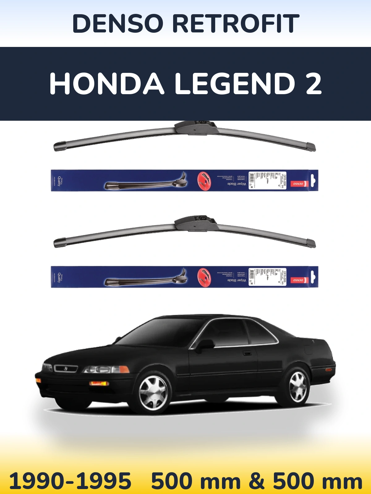 Torkarblad Denso Retrofit för Honda Legend 2
