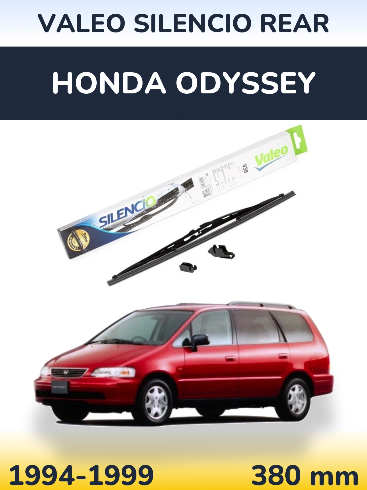 Torkarblad Valeo Silencio Rear för Honda Odyssey