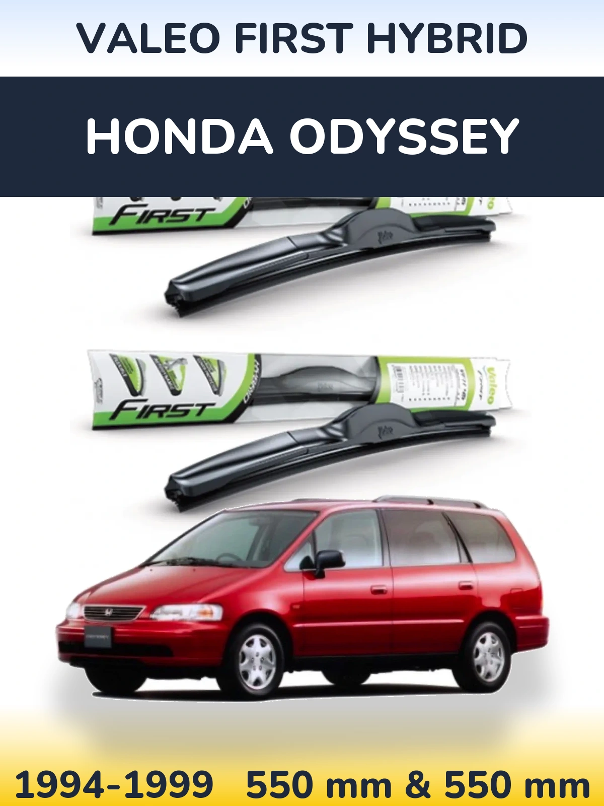 Torkarblad Valeo First Hybrid för Honda Odyssey