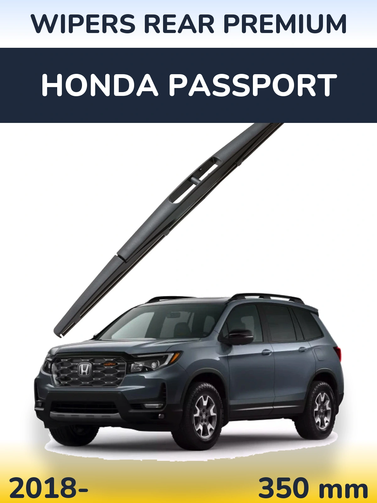 Torkarblad WIPERS REAR PREMIUM för Honda Passport