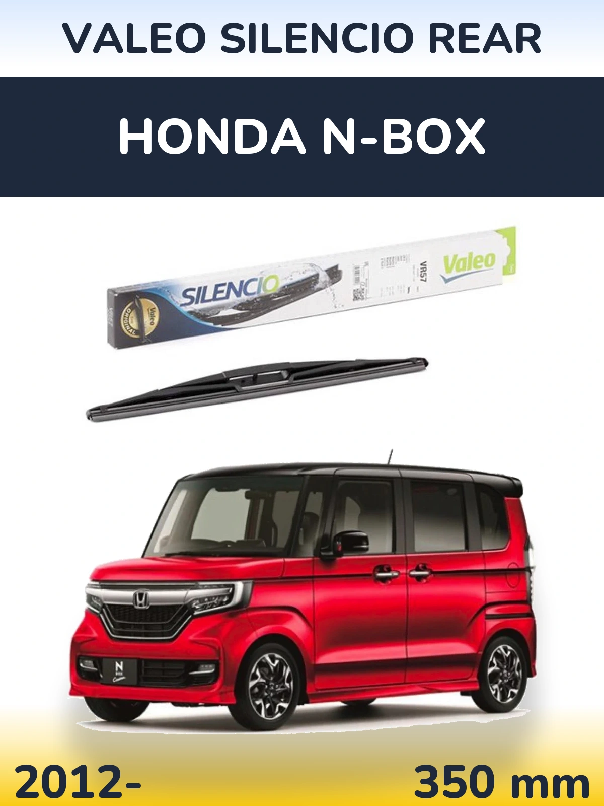 Torkarblad Valeo Silencio Rear för Honda N-box