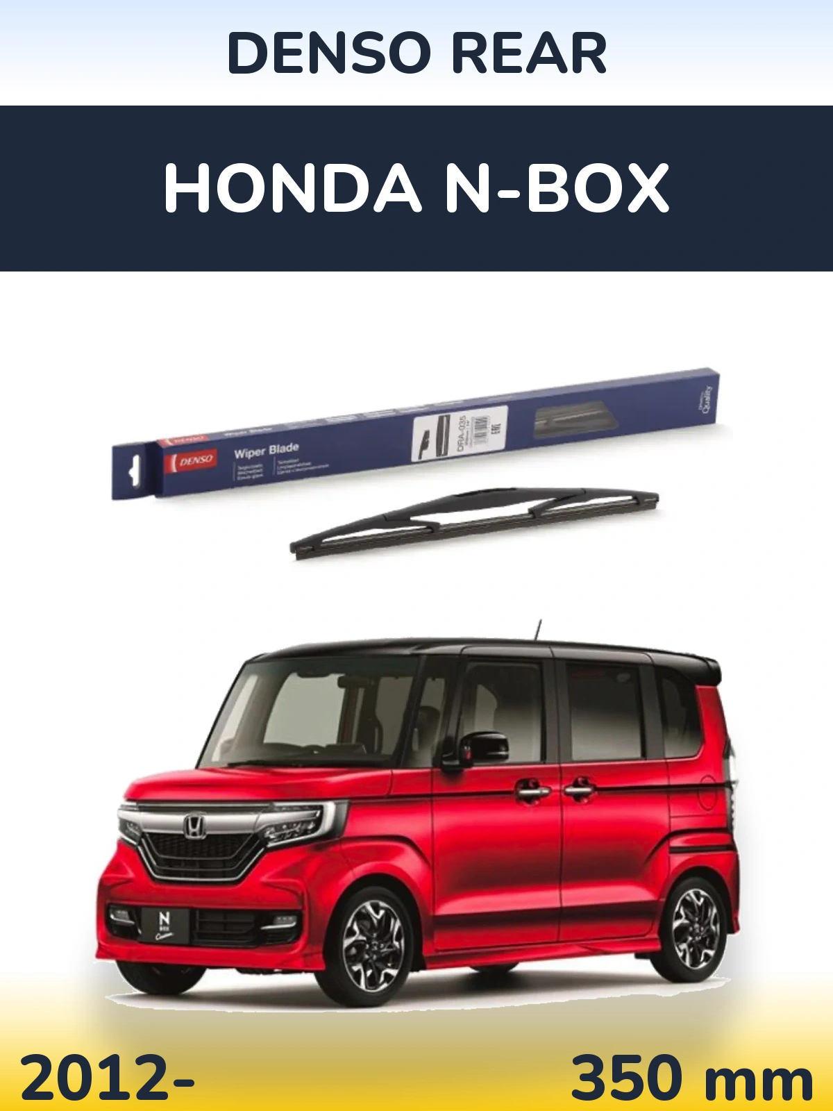 Torkarblad Denso Rear för Honda N-box