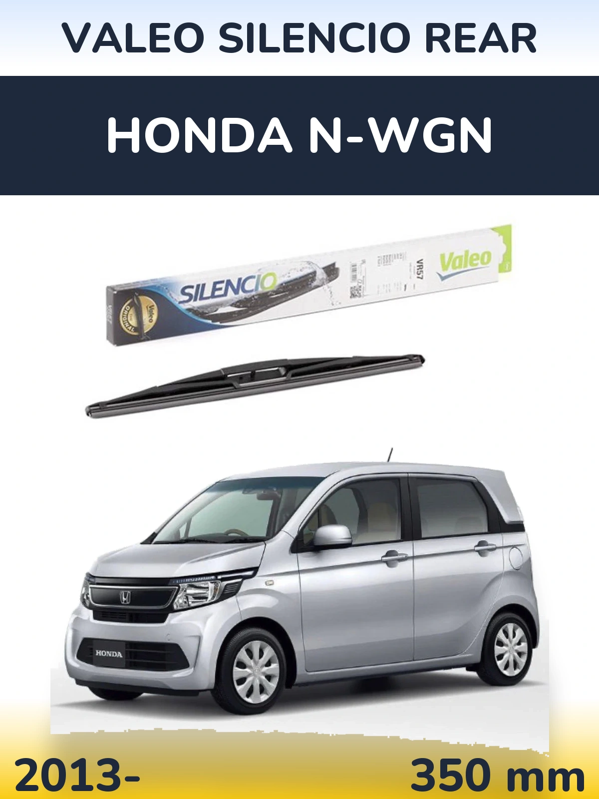 Torkarblad Valeo Silencio Rear för Honda N-wgn