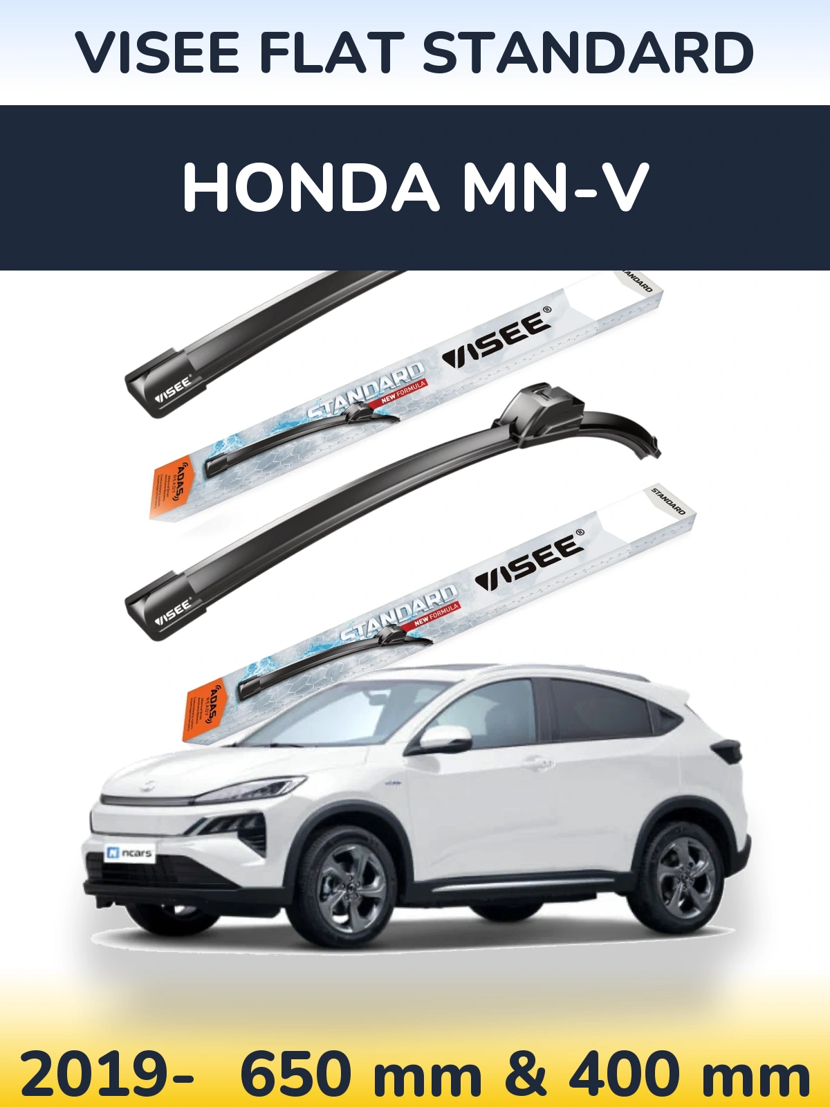 Torkarblad VISEE FLAT STANDARD för Honda MN-V