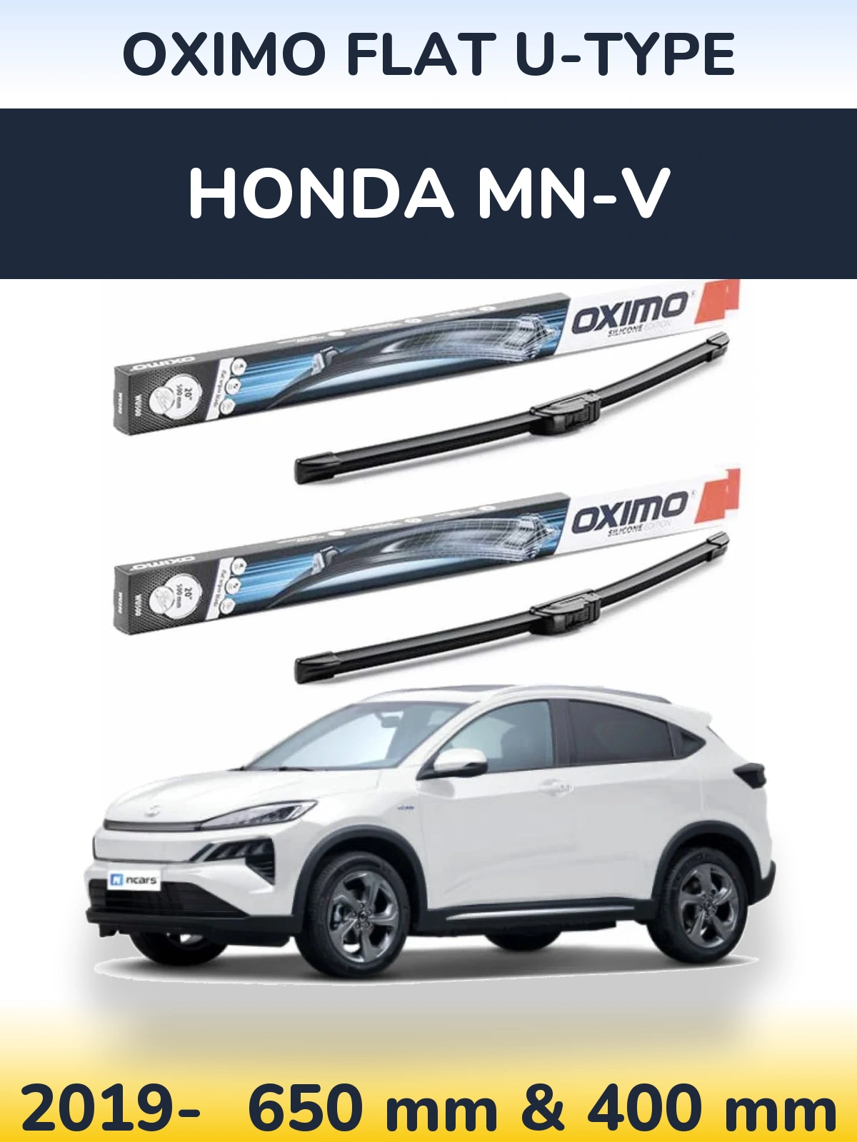Torkarblad Oximo Flat U-type för Honda MN-V