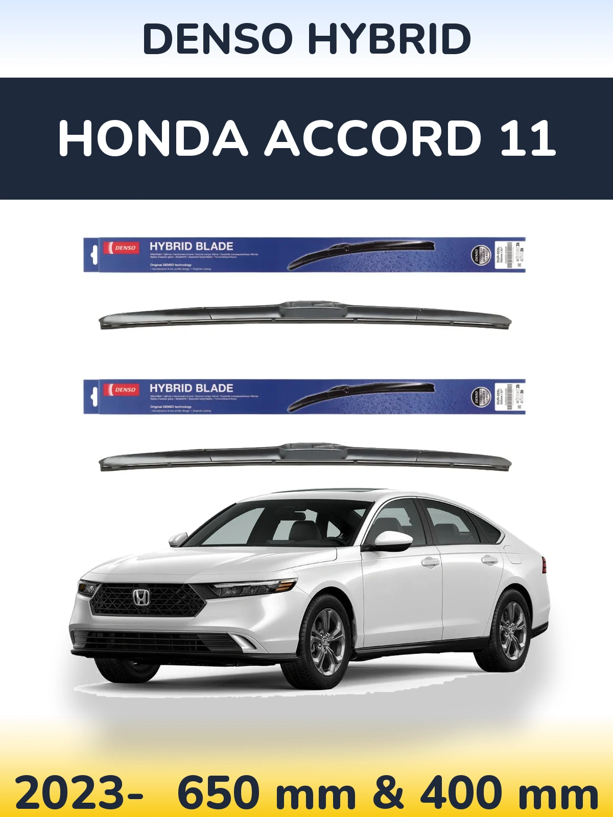 Torkarblad Denso Hybrid för Honda Accord 11