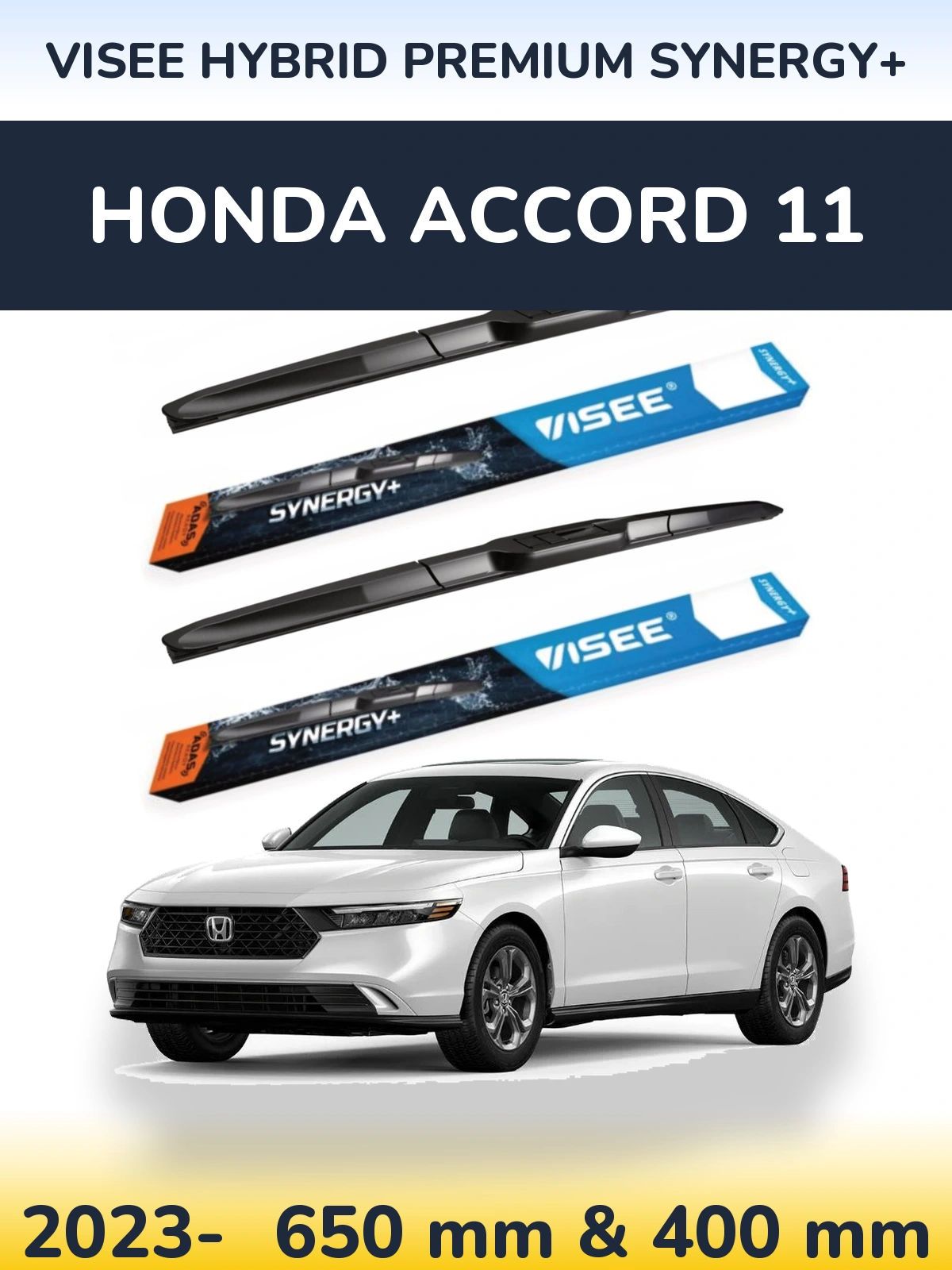 Torkarblad VISEE HYBRID PREMIUM SYNERGY+ för Honda Accord 11