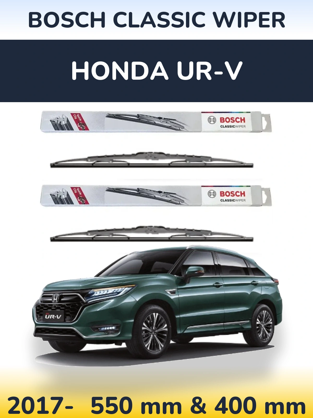 Torkarblad BOSCH Classic Wiper för Honda UR-V