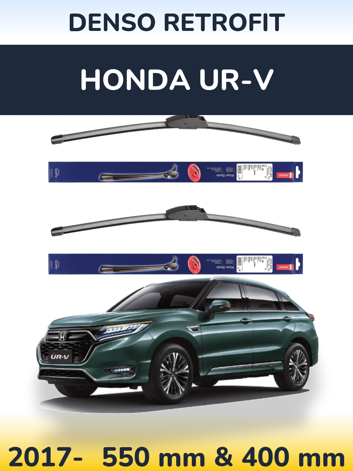 Torkarblad Denso Retrofit för Honda UR-V