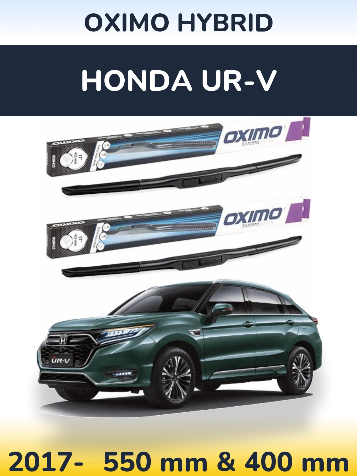 Torkarblad Oximo Hybrid för Honda UR-V