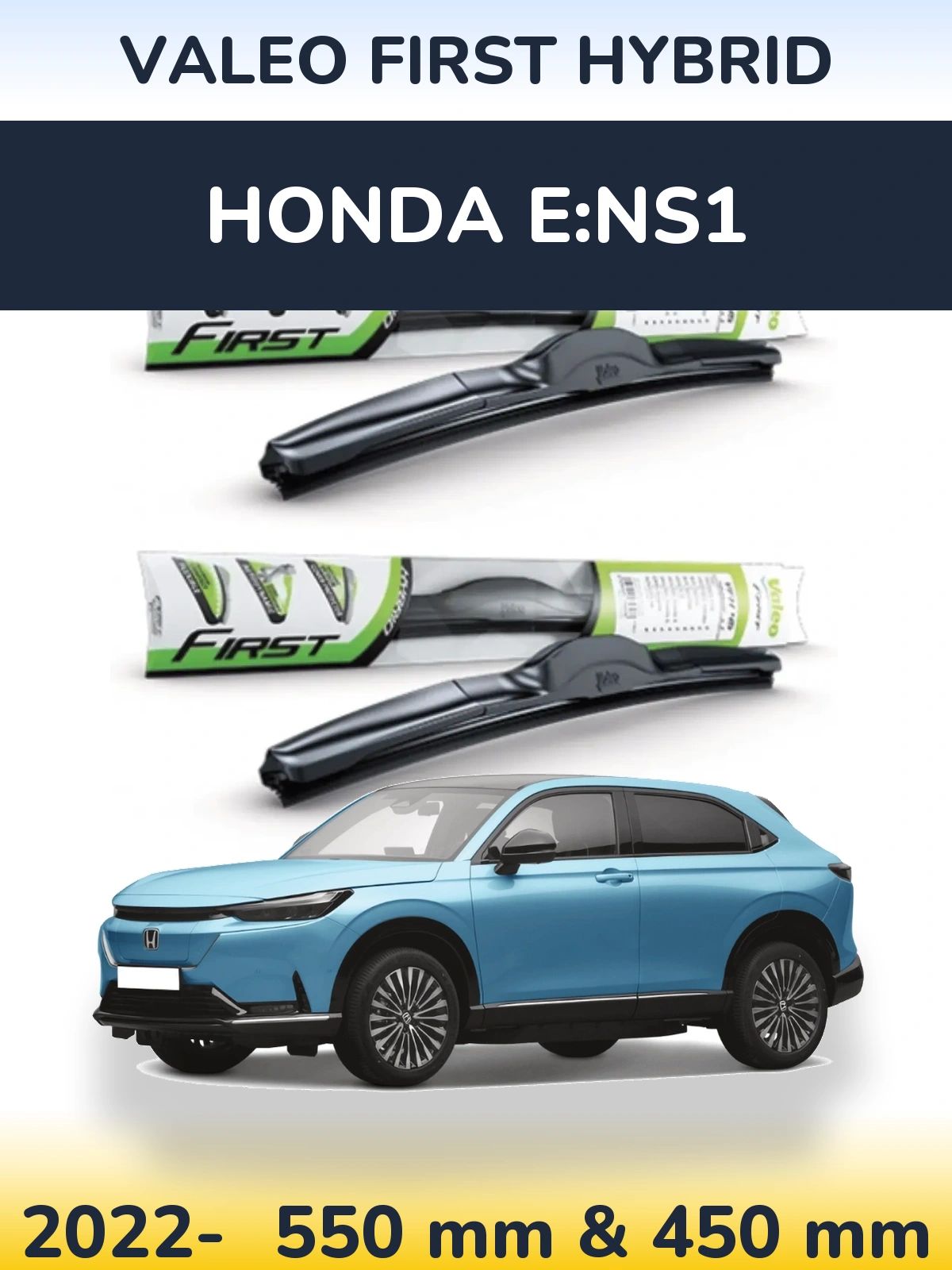 Torkarblad Valeo First Hybrid för Honda e:NS1