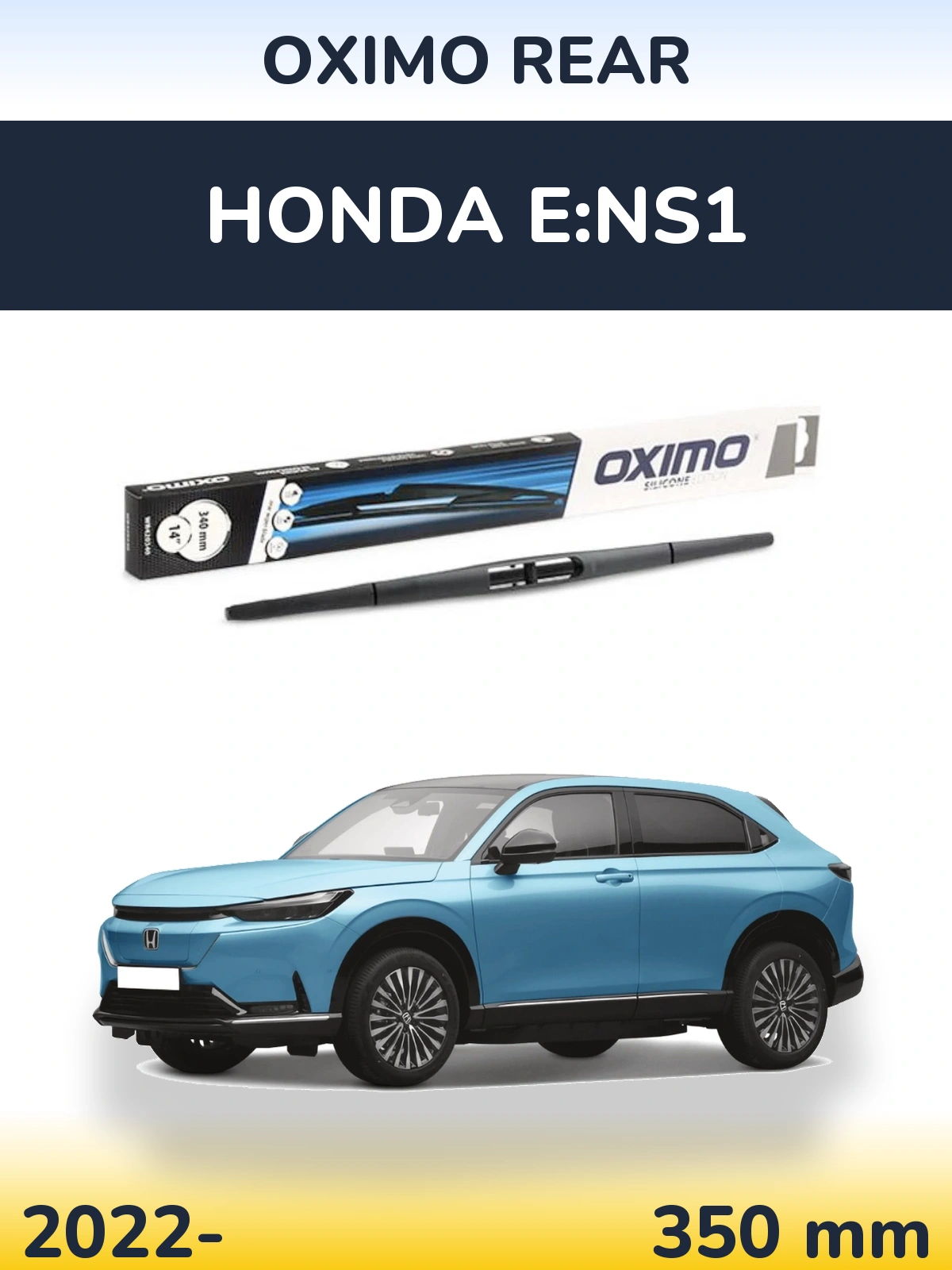 Torkarblad Oximo Rear för Honda e:NS1