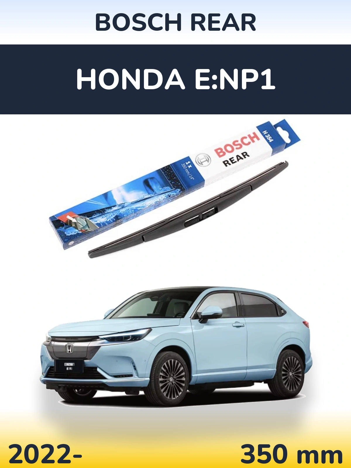 Torkarblad BOSCH Rear för Honda e:NP1