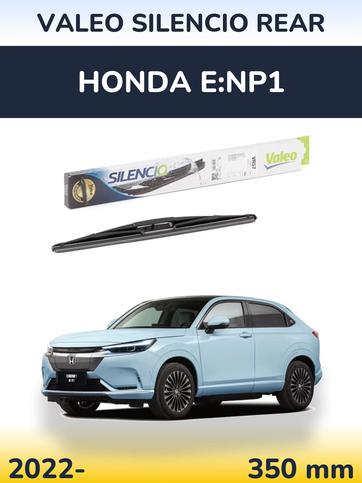 Torkarblad Valeo Silencio Rear för Honda e:NP1