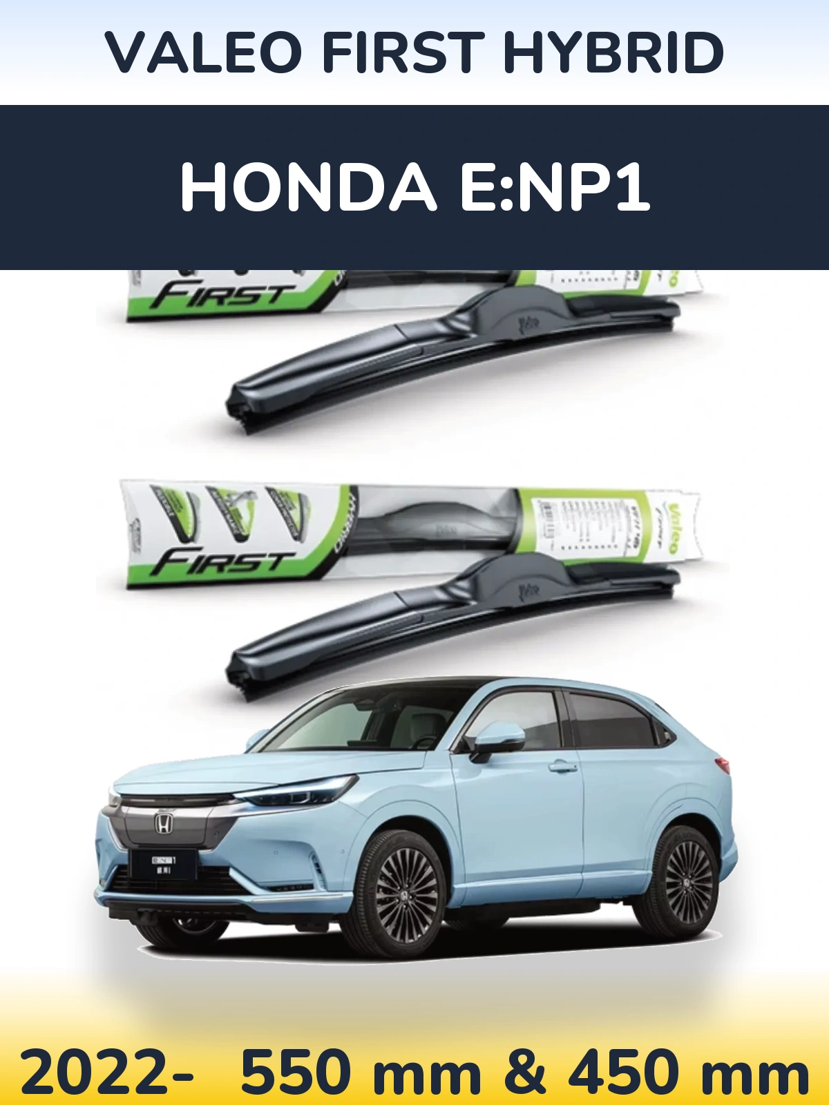 Torkarblad Valeo First Hybrid för Honda e:NP1