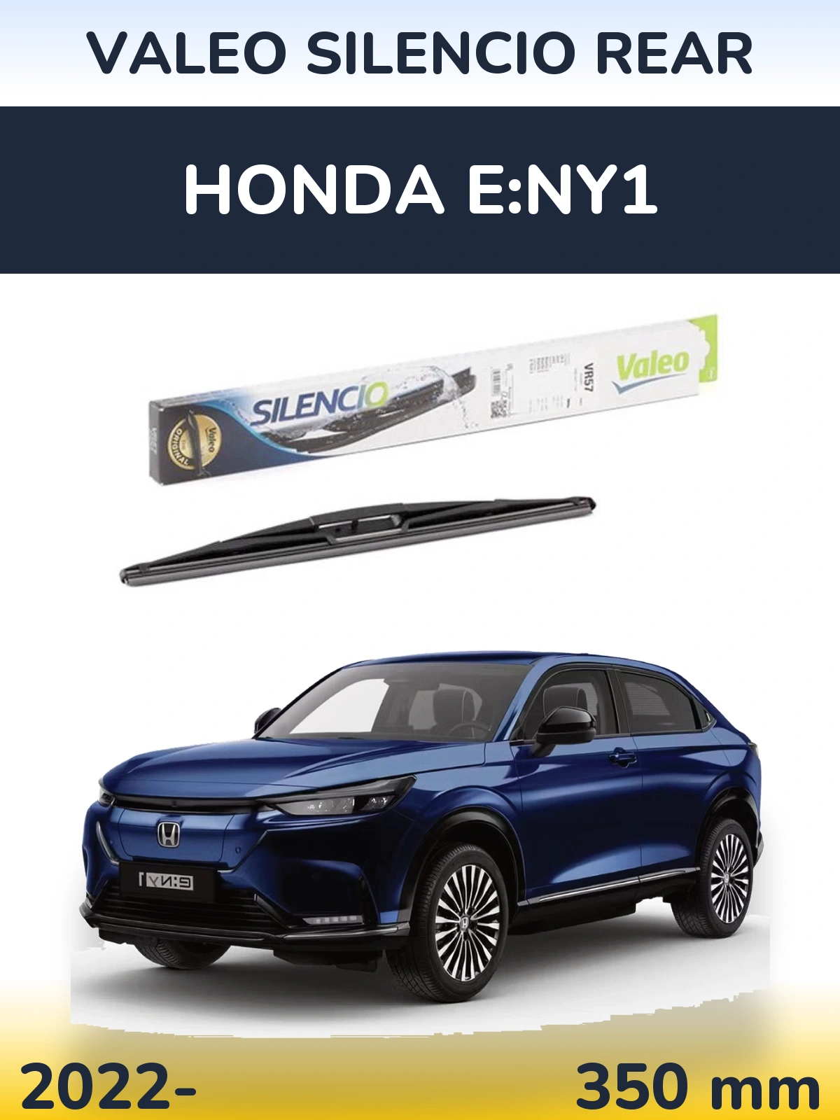 Torkarblad Valeo Silencio Rear för Honda e:Ny1