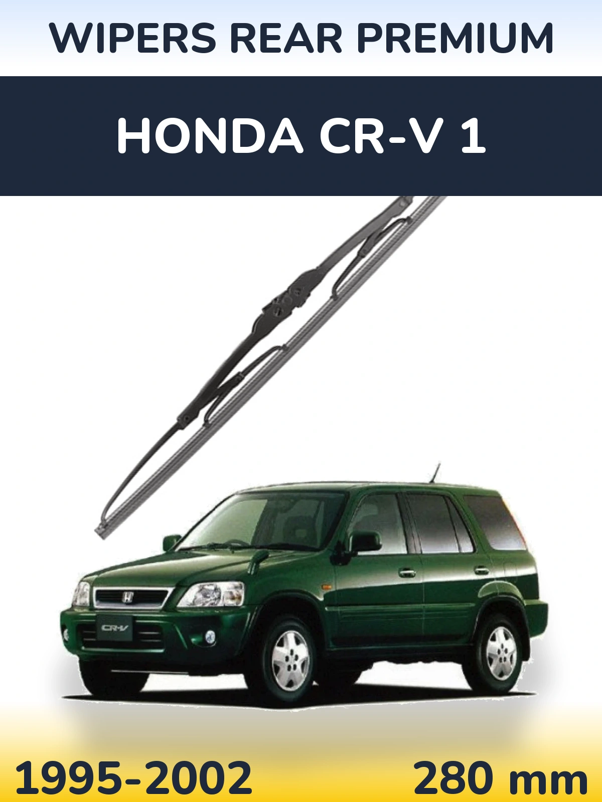 Rear wiper blade WIPERS REAR PREMIUM 280 mm for Honda CR-V 1 1995-2002