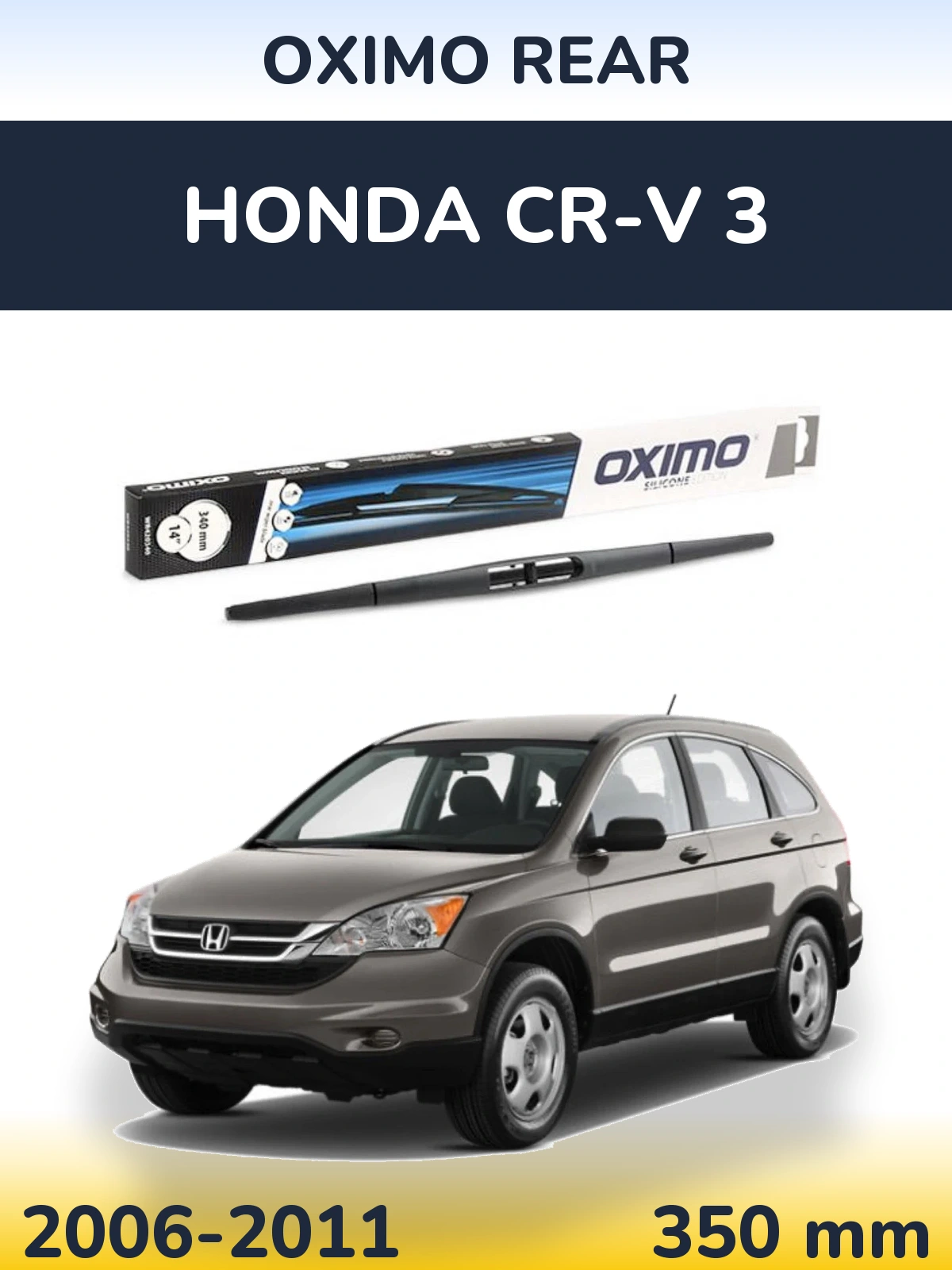 Rear wiper blade Oximo Rear 350 mm for Honda CR-V 3 2006-2011