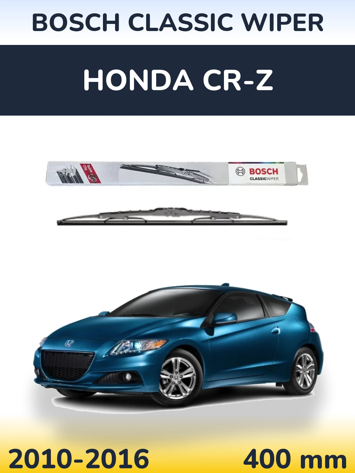 Torkarblad BOSCH Classic Wiper för Honda CR-Z