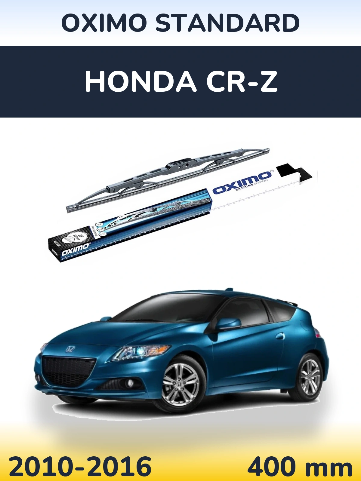 Torkarblad Oximo Standard för Honda CR-Z