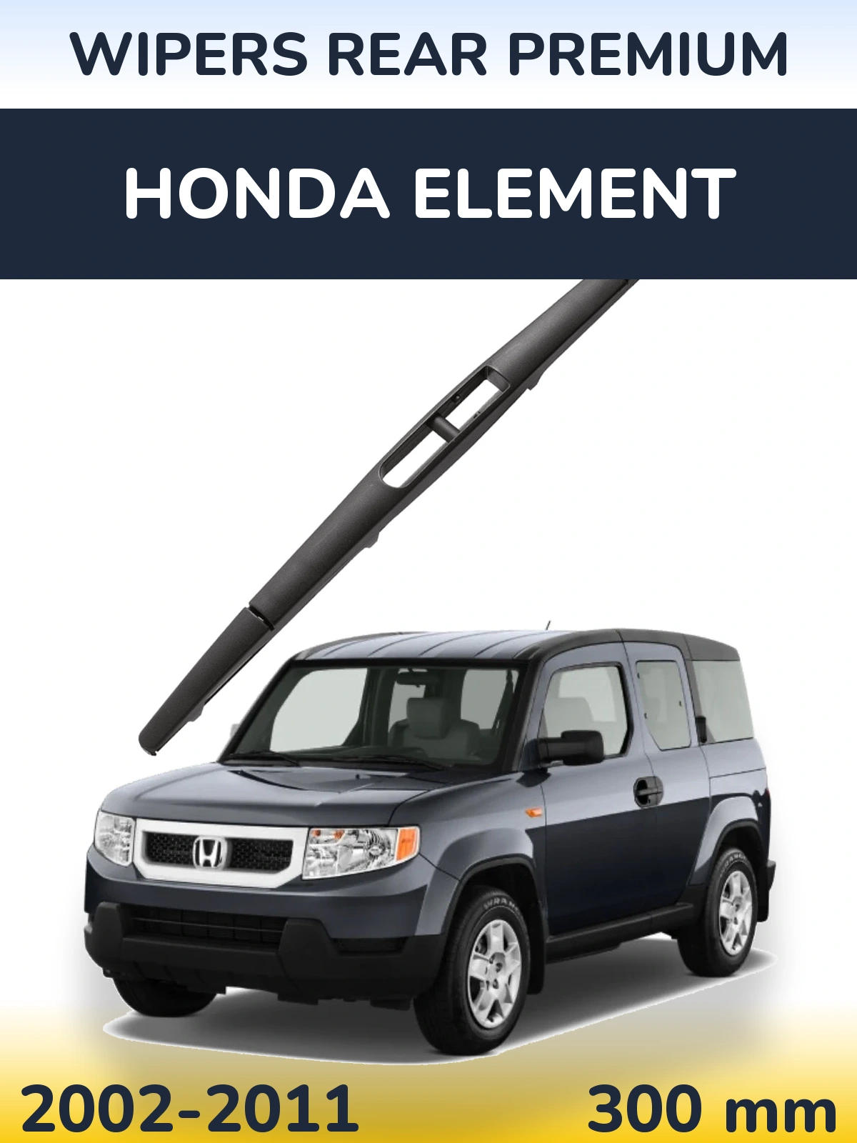 Torkarblad WIPERS REAR PREMIUM för Honda Element