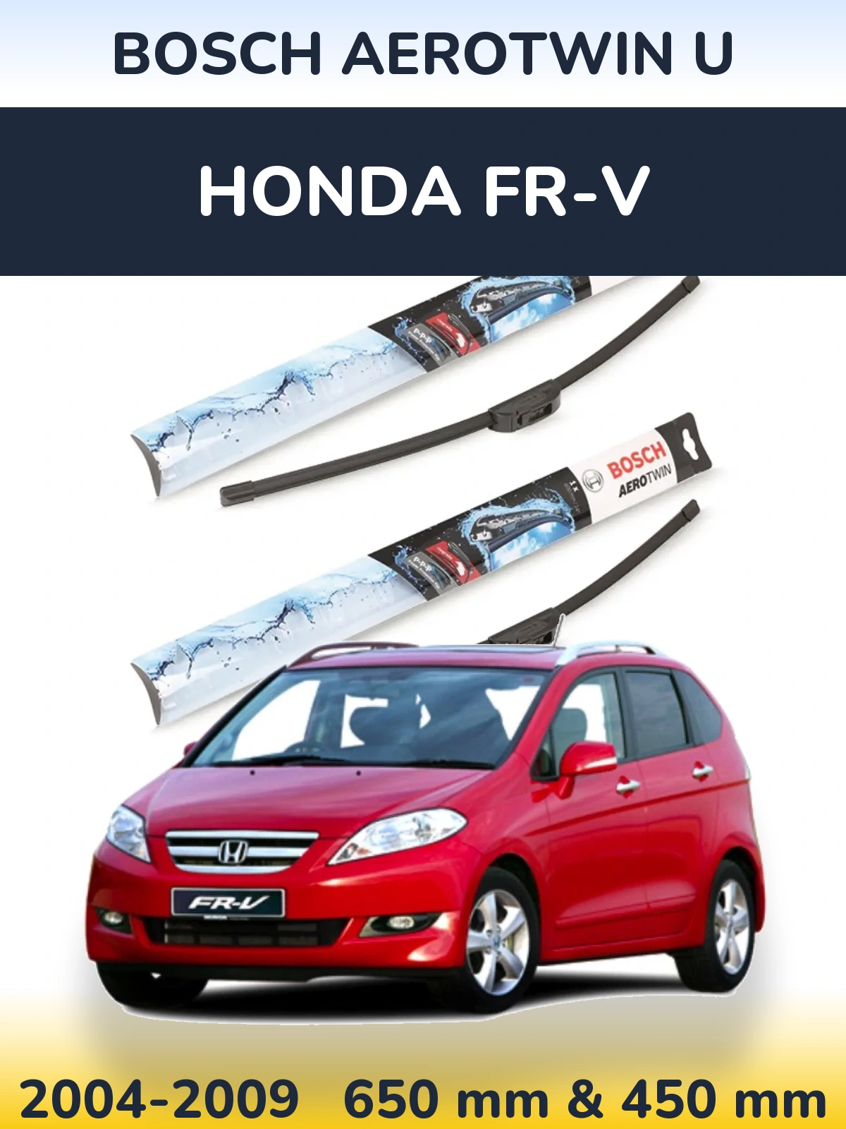 Torkarblad BOSCH AeroTwin U för Honda FR-V