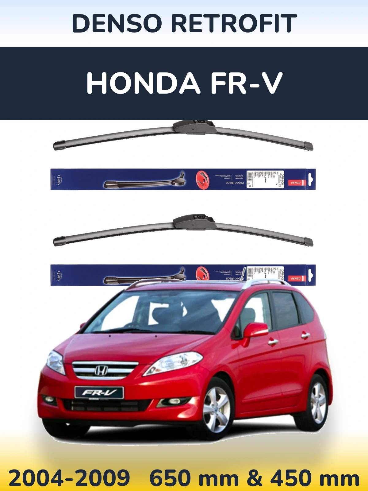 Torkarblad Denso Retrofit för Honda FR-V