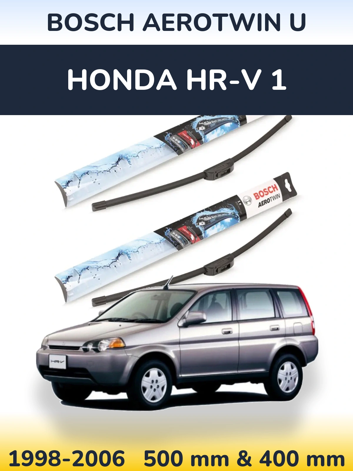 Torkarblad BOSCH AeroTwin U för Honda HR-V 1
