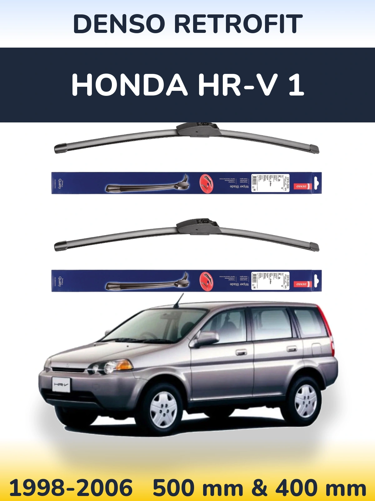 Torkarblad Denso Retrofit för Honda HR-V 1