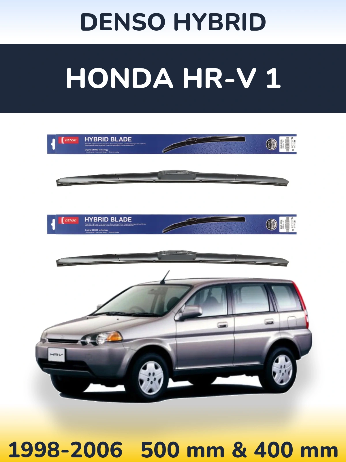 Torkarblad Denso Hybrid för Honda HR-V 1