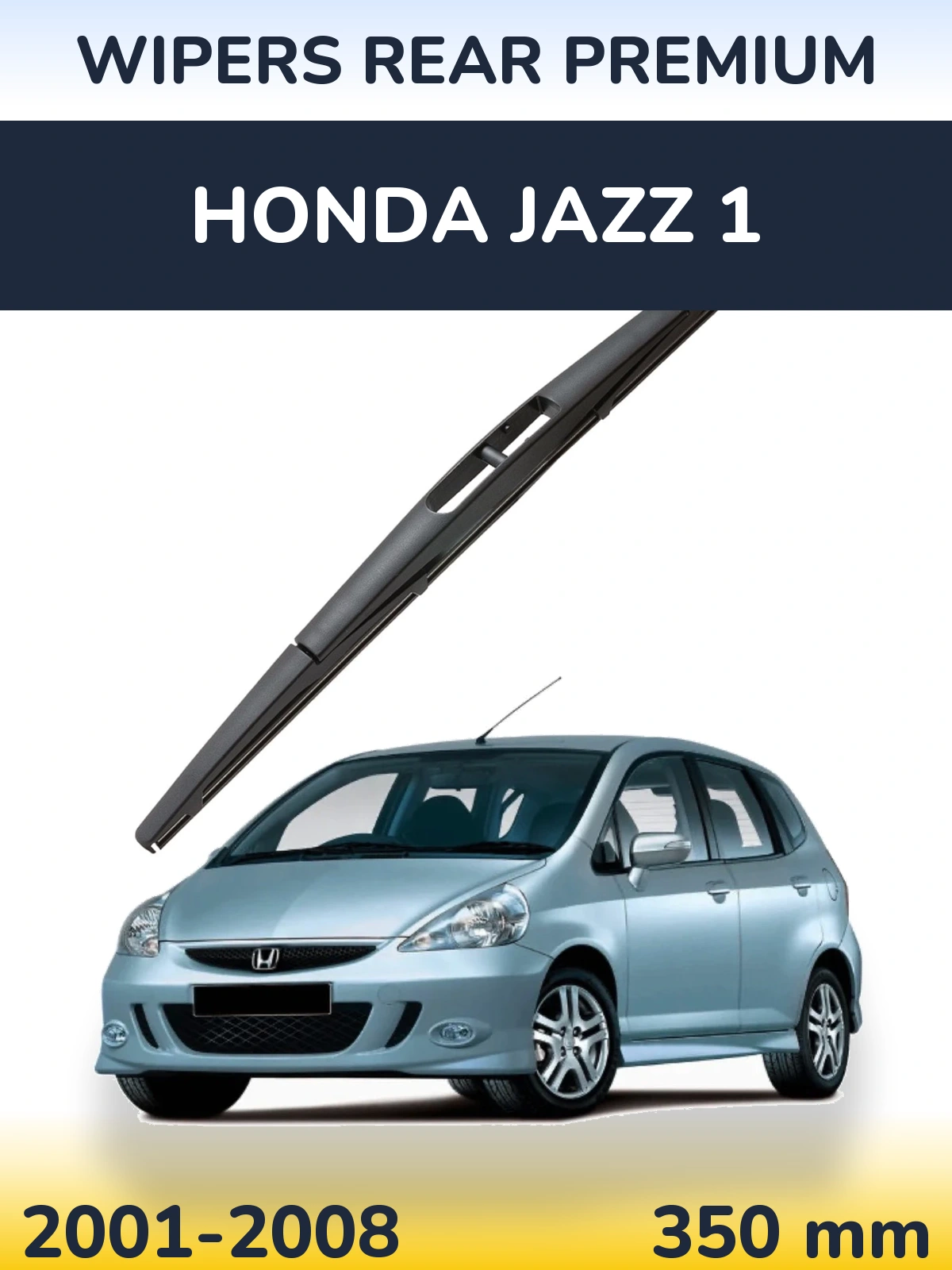 Задний дворник WIPERS REAR PREMIUM 350 мм для Honda Jazz 1 2001-2008