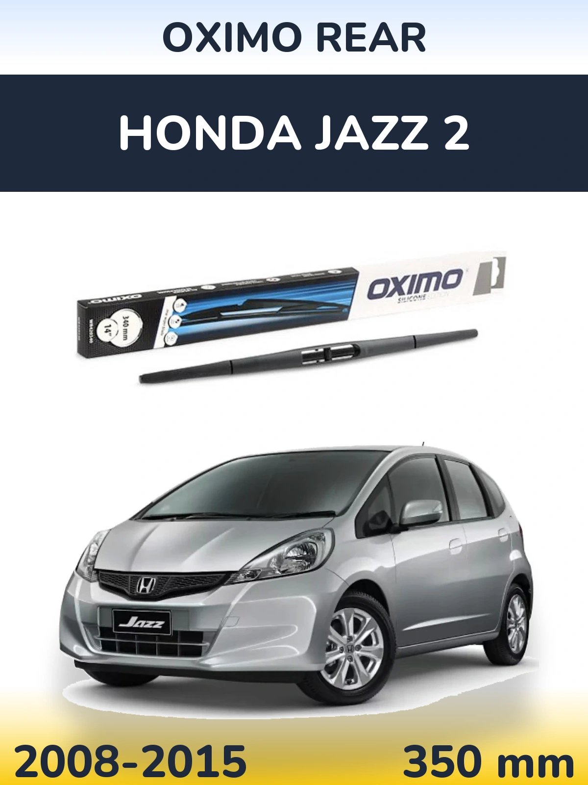 Torkarblad Oximo Rear för Honda Jazz 2