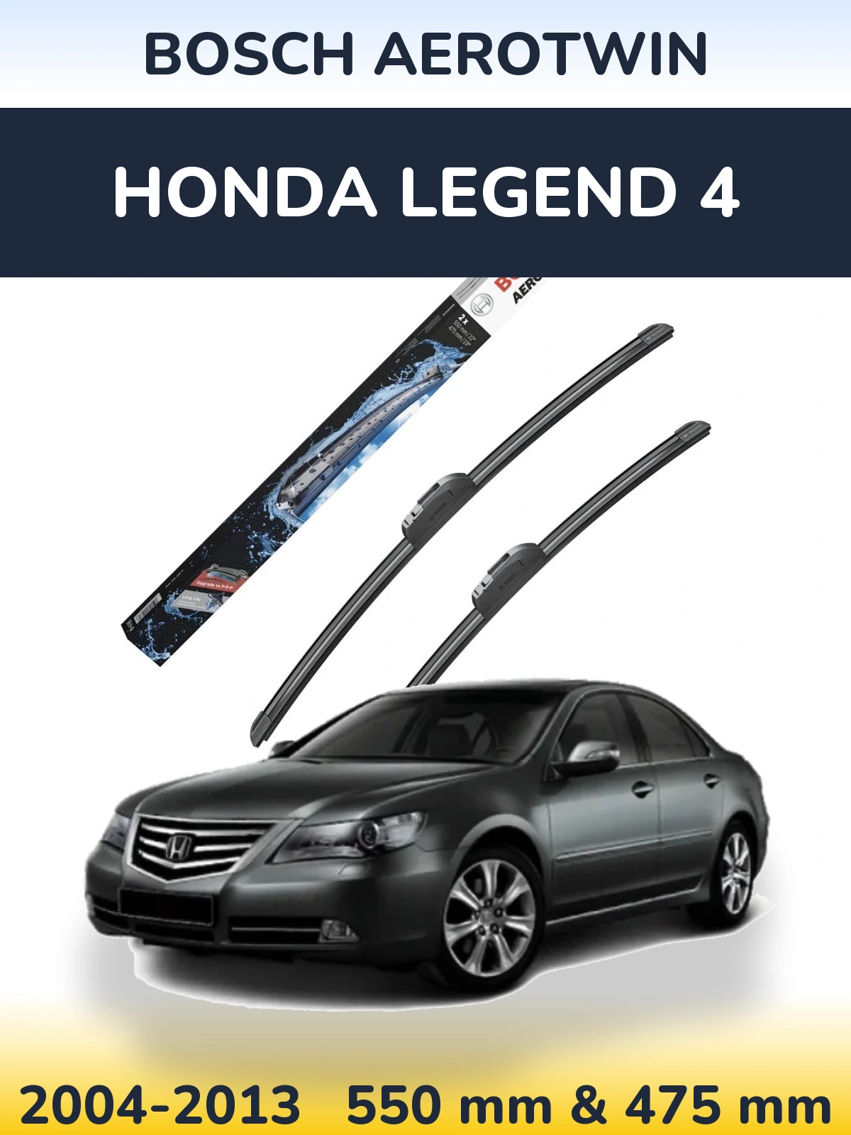 Torkarblad BOSCH AeroTwin för Honda Legend 4