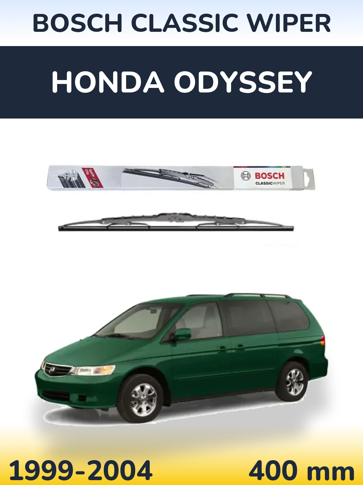 Torkarblad BOSCH Classic Wiper för Honda Odyssey