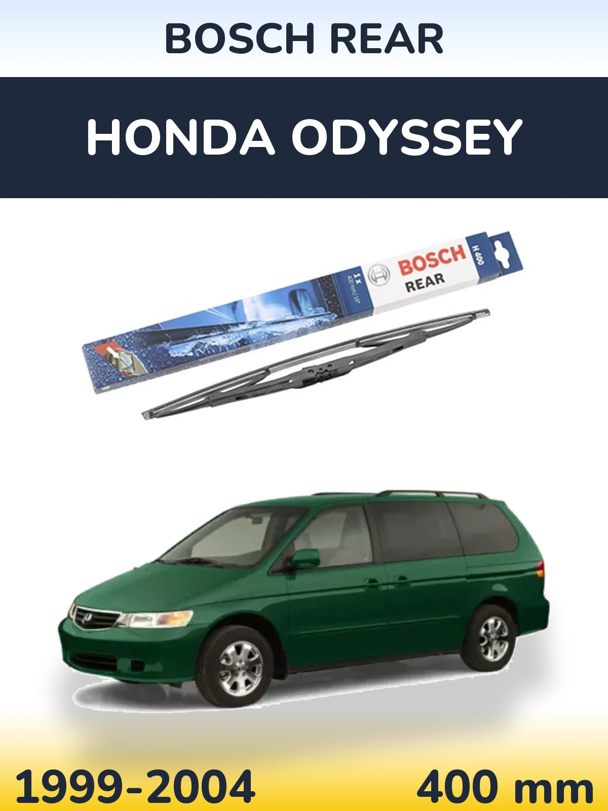 Torkarblad BOSCH Rear för Honda Odyssey