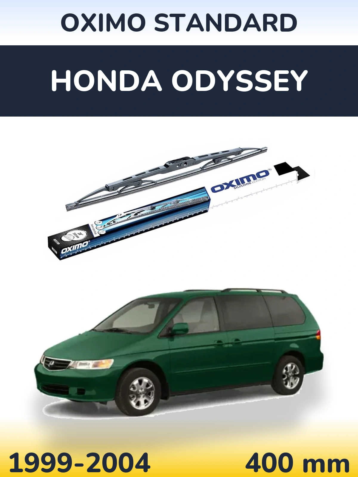 Torkarblad Oximo Standard för Honda Odyssey