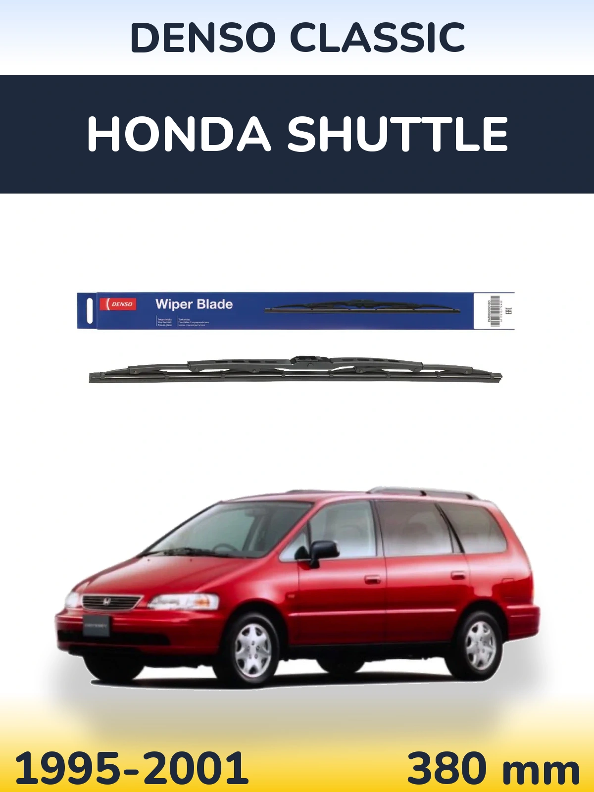 Torkarblad Denso Classic för Honda Shuttle