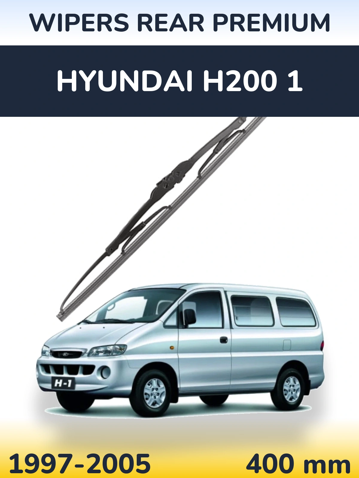 Torkarblad WIPERS REAR PREMIUM för Hyundai H200 1