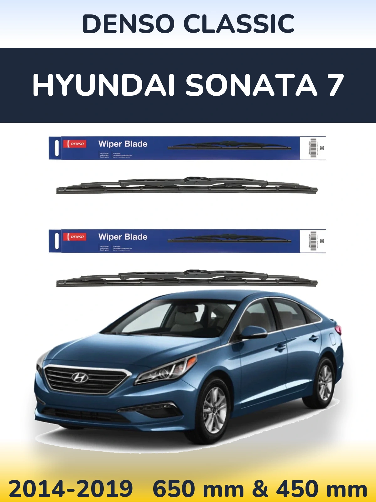 Torkarblad Denso Classic för Hyundai Sonata 7