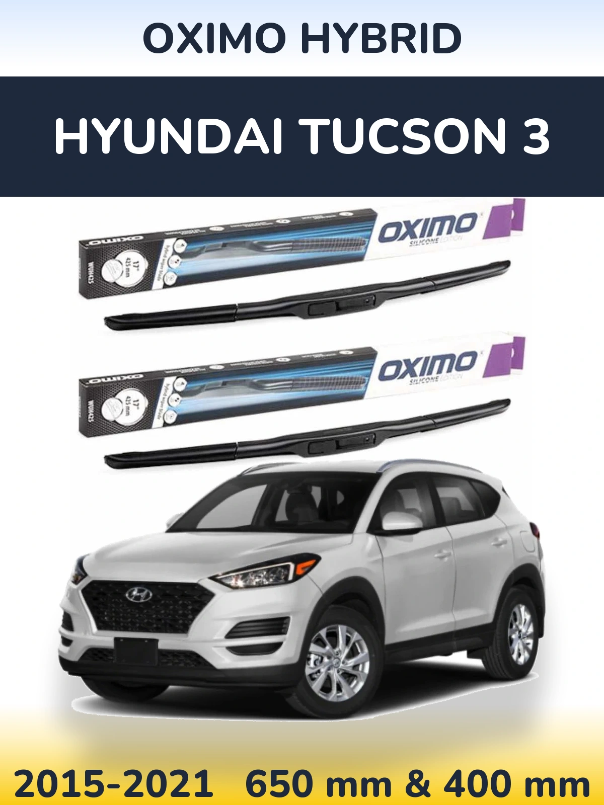 Torkarblad Oximo Hybrid för Hyundai Tucson 3