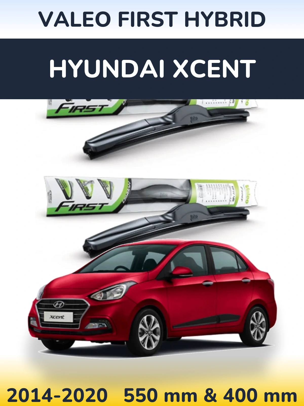 Torkarblad Valeo First Hybrid för Hyundai Xcent