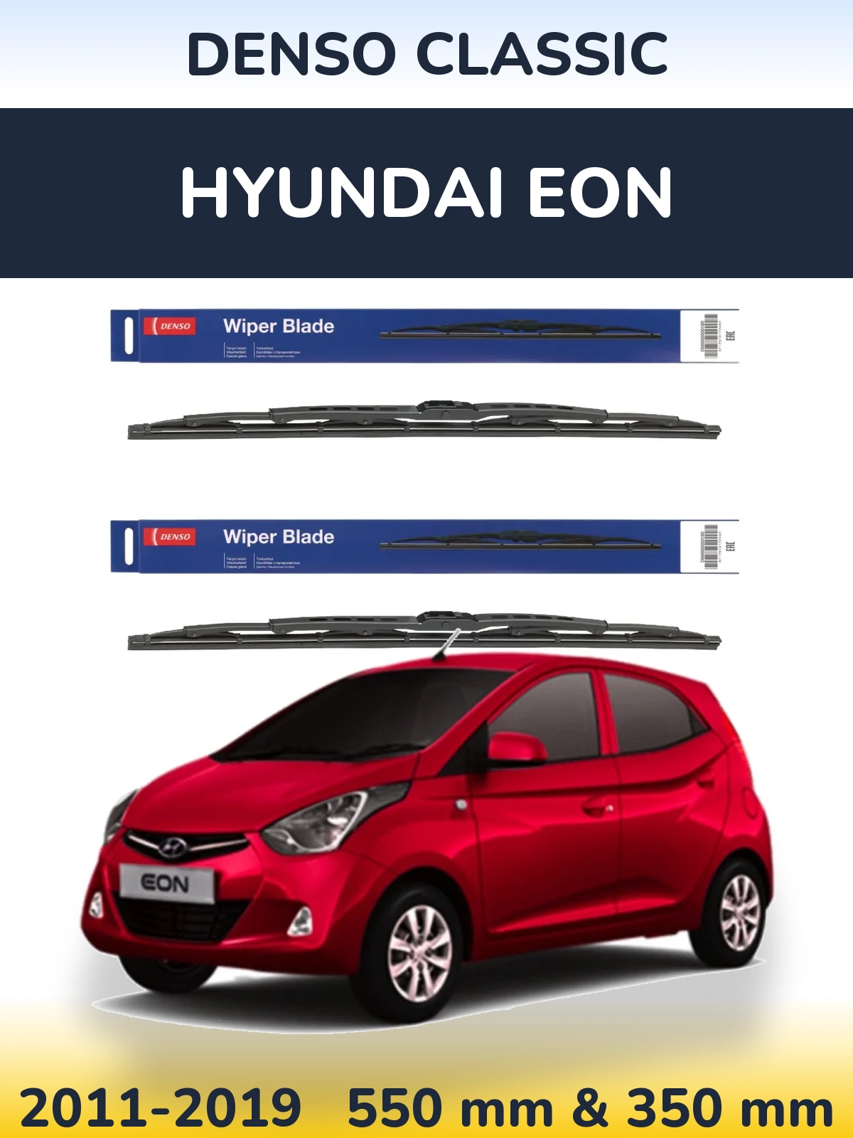 Torkarblad Denso Classic för Hyundai EON