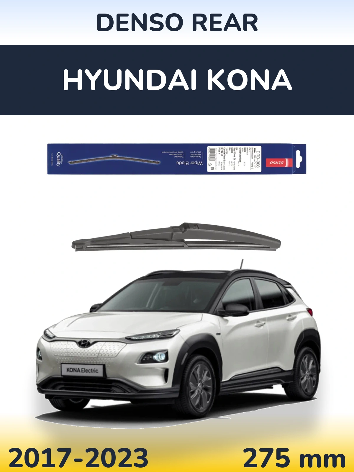 Torkarblad Denso Rear för Hyundai Kona