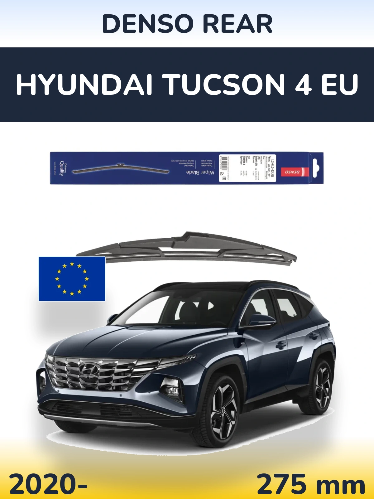 Torkarblad Denso Rear för Hyundai Tucson 4 EU